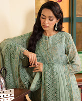 Hand-Embroidered Sleeves on Xenia OLGA Dress
